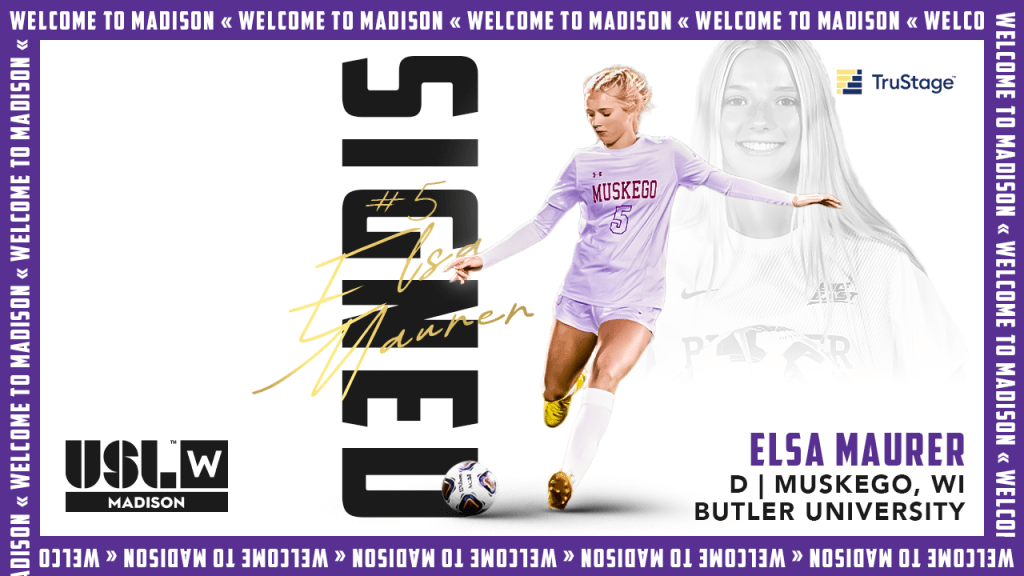 USL W League Madison Adds Center Back, Elsa Maurer, to 2026 Roster